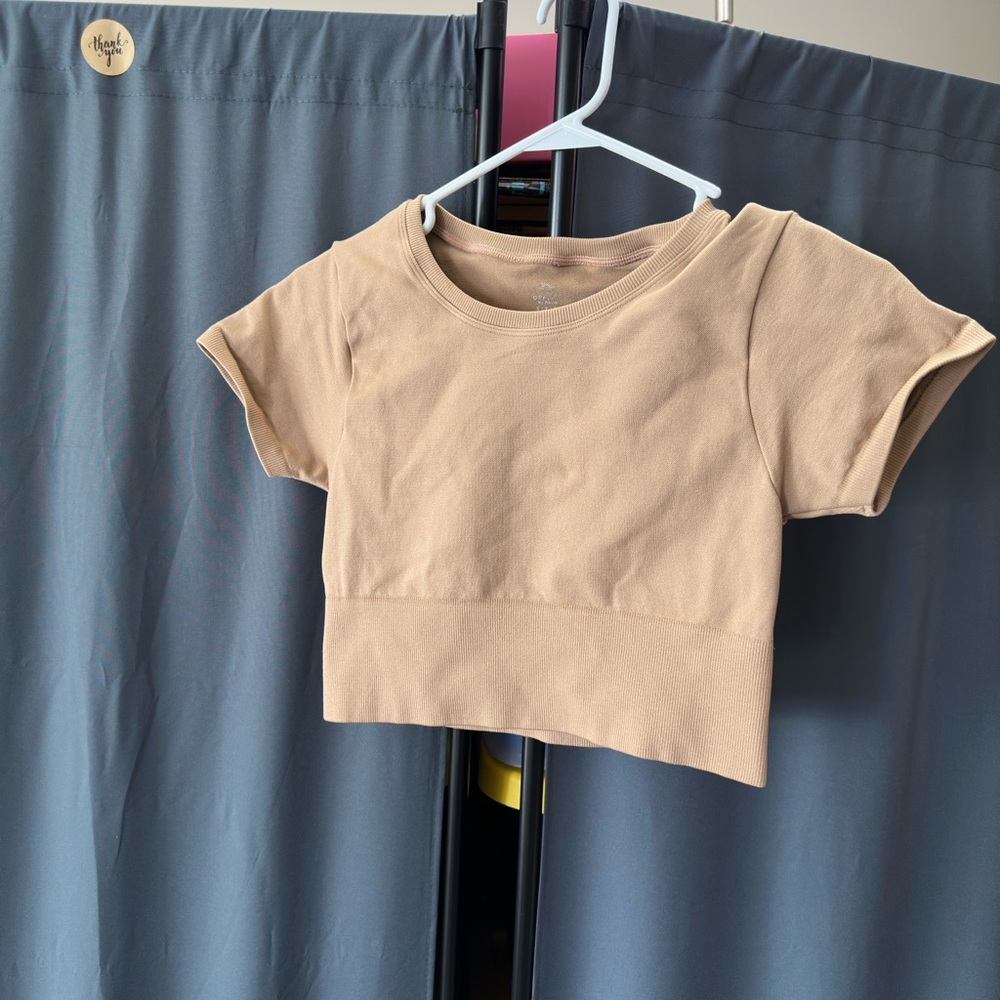 aerie seamless crop top